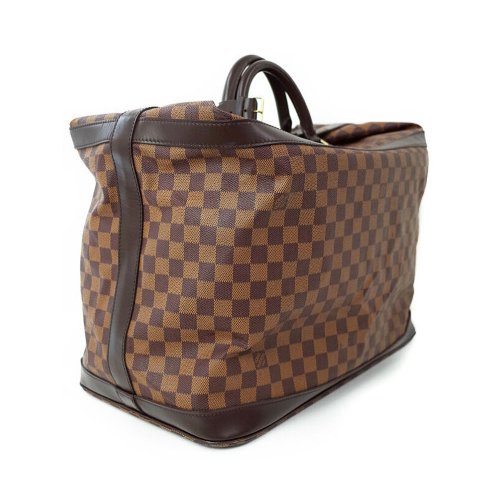 Louis Vuitton Damier Ebene Grimoire Boston Brown Bag